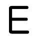 E（丸文字）