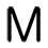 M（丸文字）